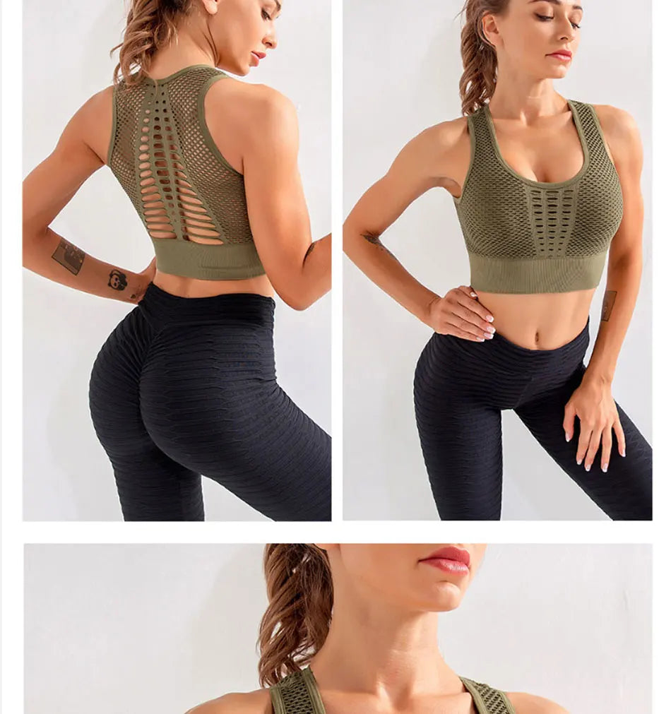 Women's High-Impact Racerback Sports Bra