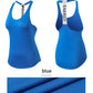 Women's Sleeveless Backless Gym Top – Quick-Dry & Breathable