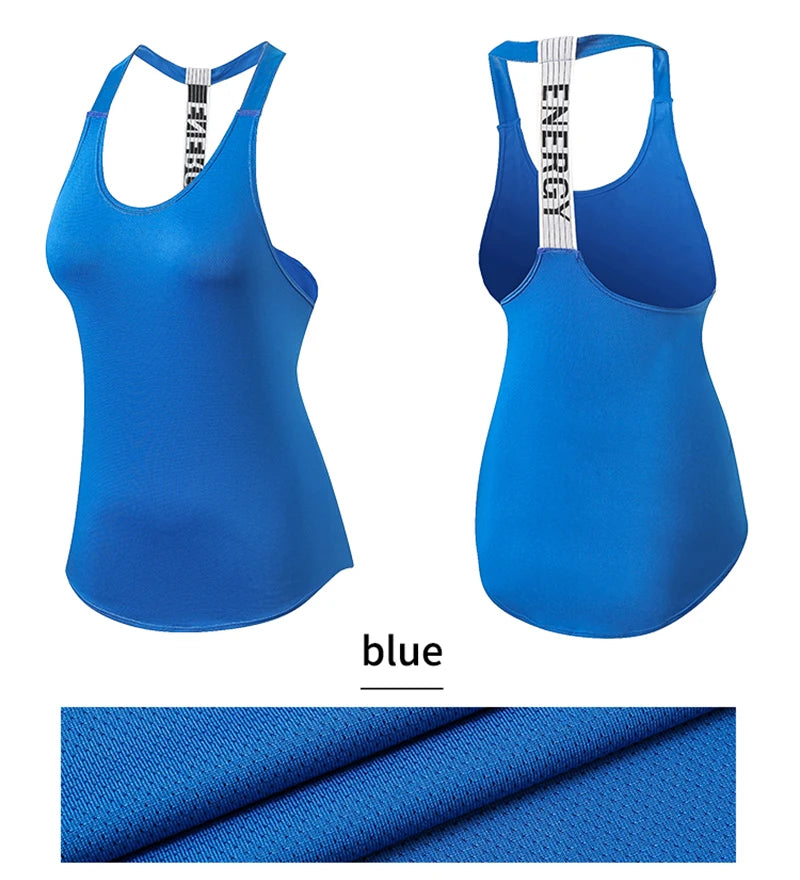 Women's Sleeveless Backless Gym Top – Quick-Dry & Breathable