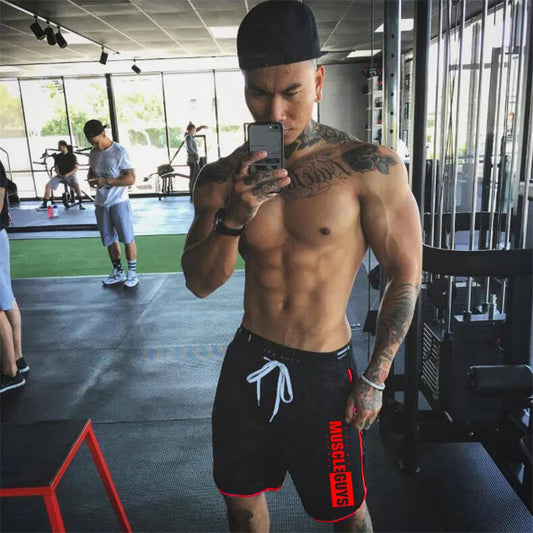 Men's Breathable Mesh Gym Shorts