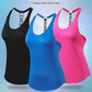 Women's Sleeveless Backless Gym Top – Quick-Dry & Breathable