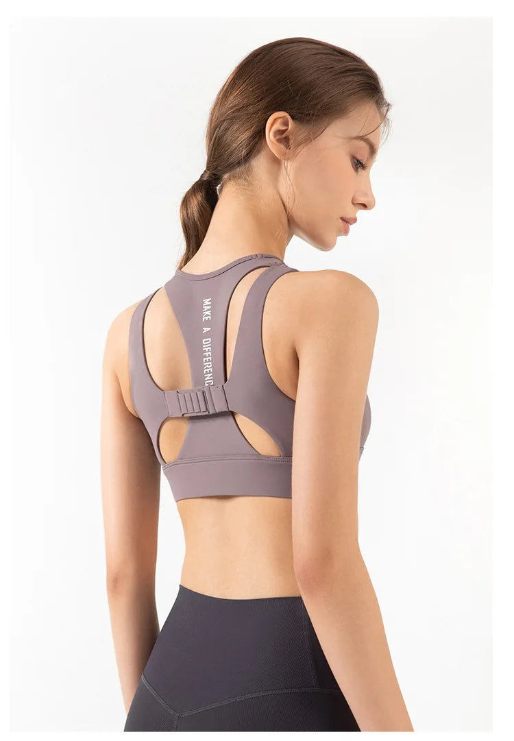 Women's High-Impact Shockproof Sports Bra