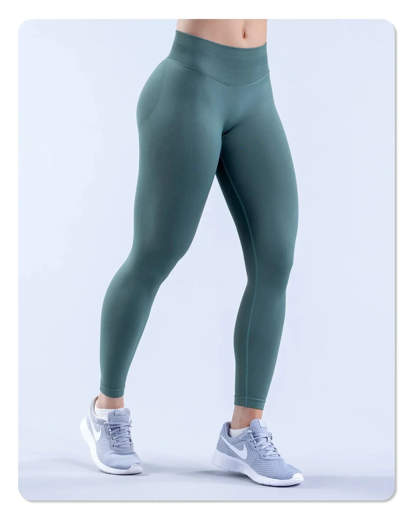 Women's FlexFit Scrunch Leggings – High-Waist & Seamless