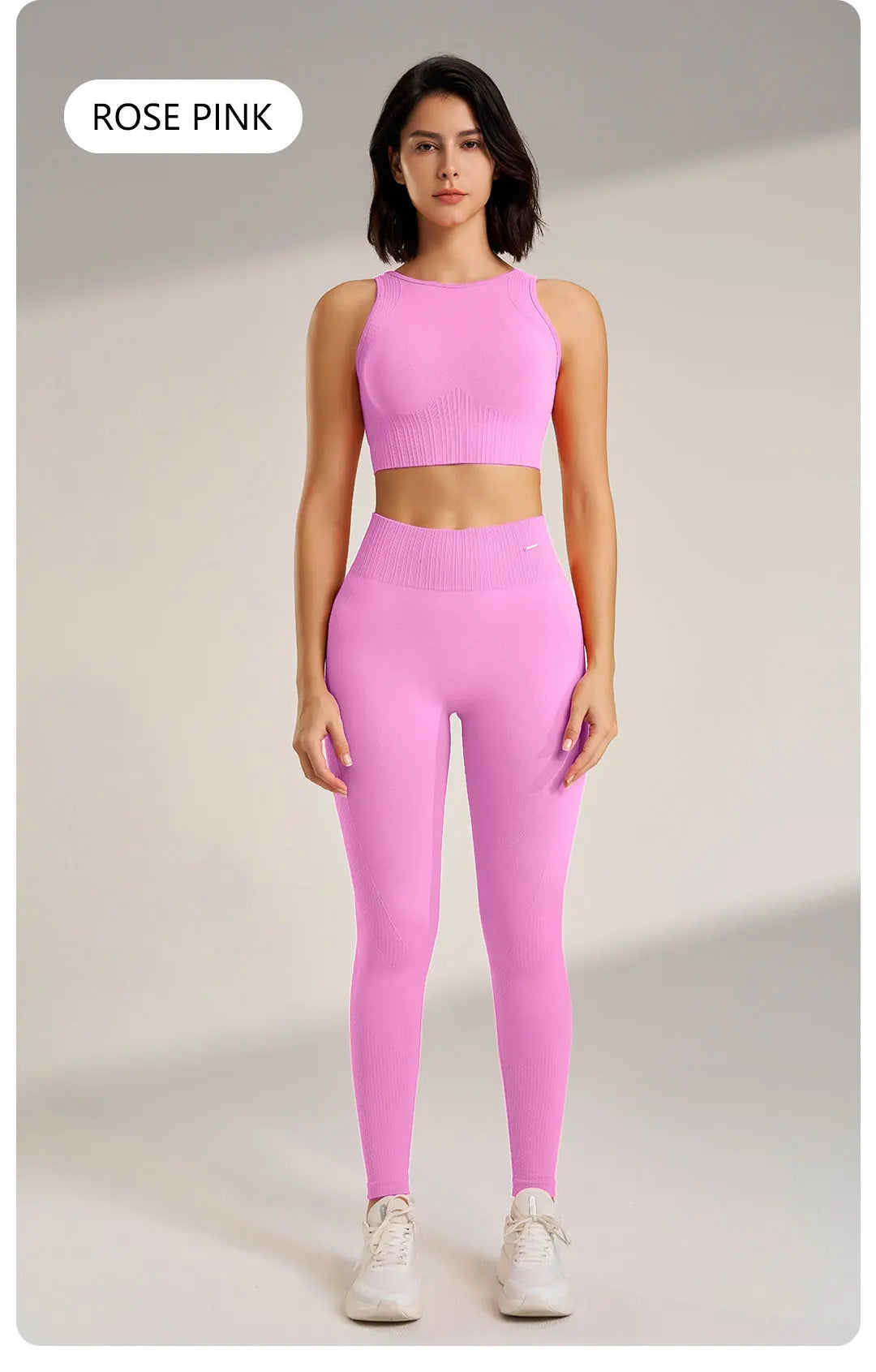 Women's Seamless Yoga Outfit – Leggings & Top