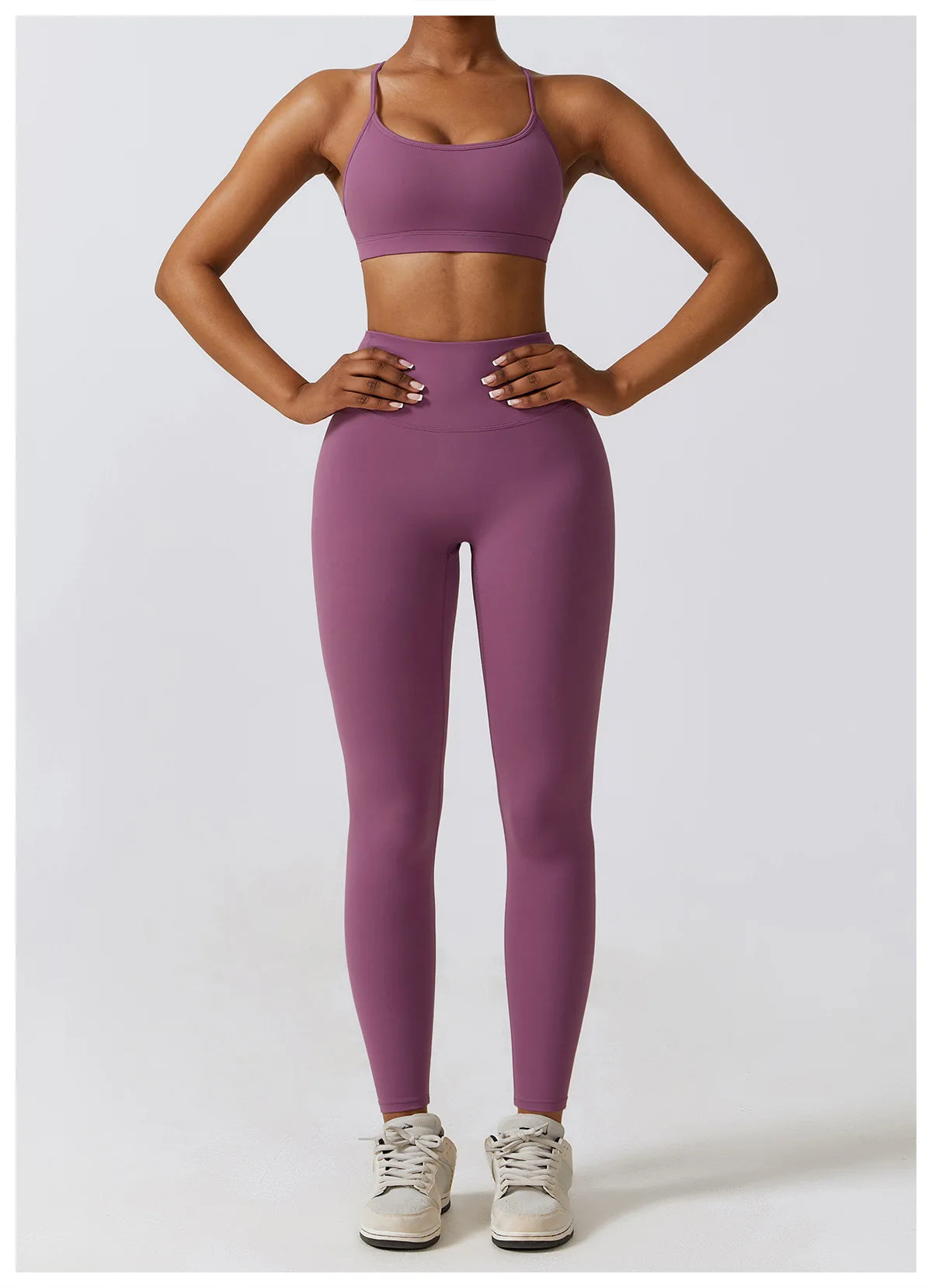 Women's Seamless Yoga Set – 2/3PCS Workout Outfit