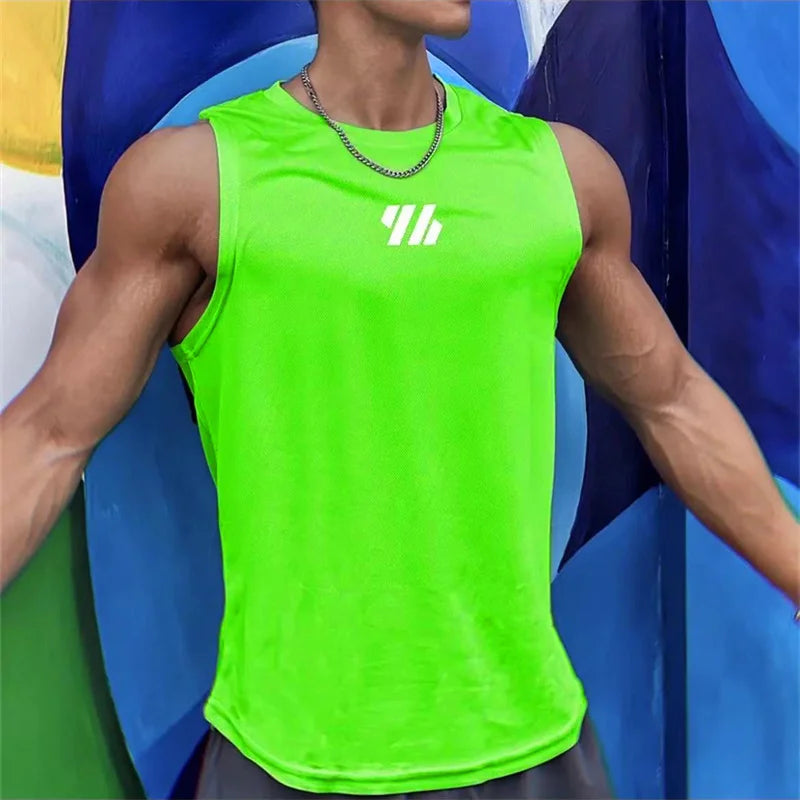 Men's Summer Mesh Gym Tank Top