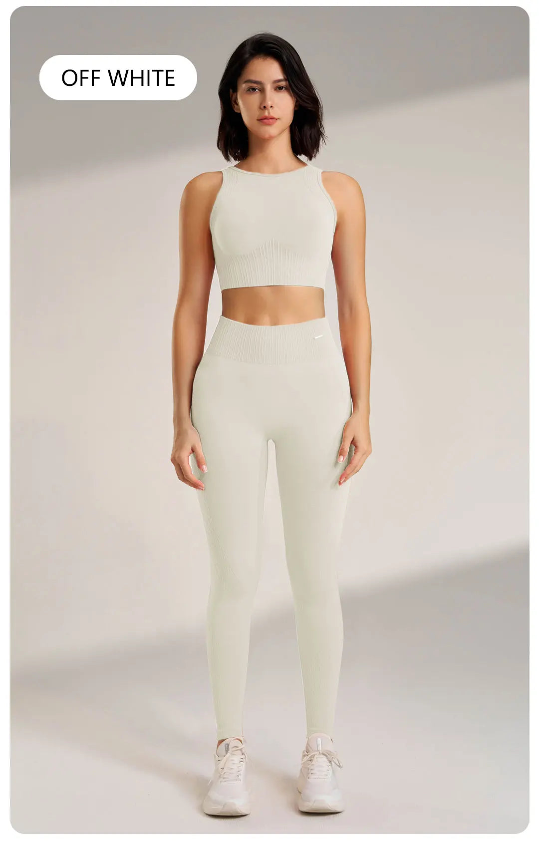 Women's Seamless Yoga Outfit – Leggings & Top