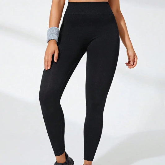 Leggings de cintura alta para mujer, pantalones de yoga para correr, adelgazantes y con control de abdomen suave