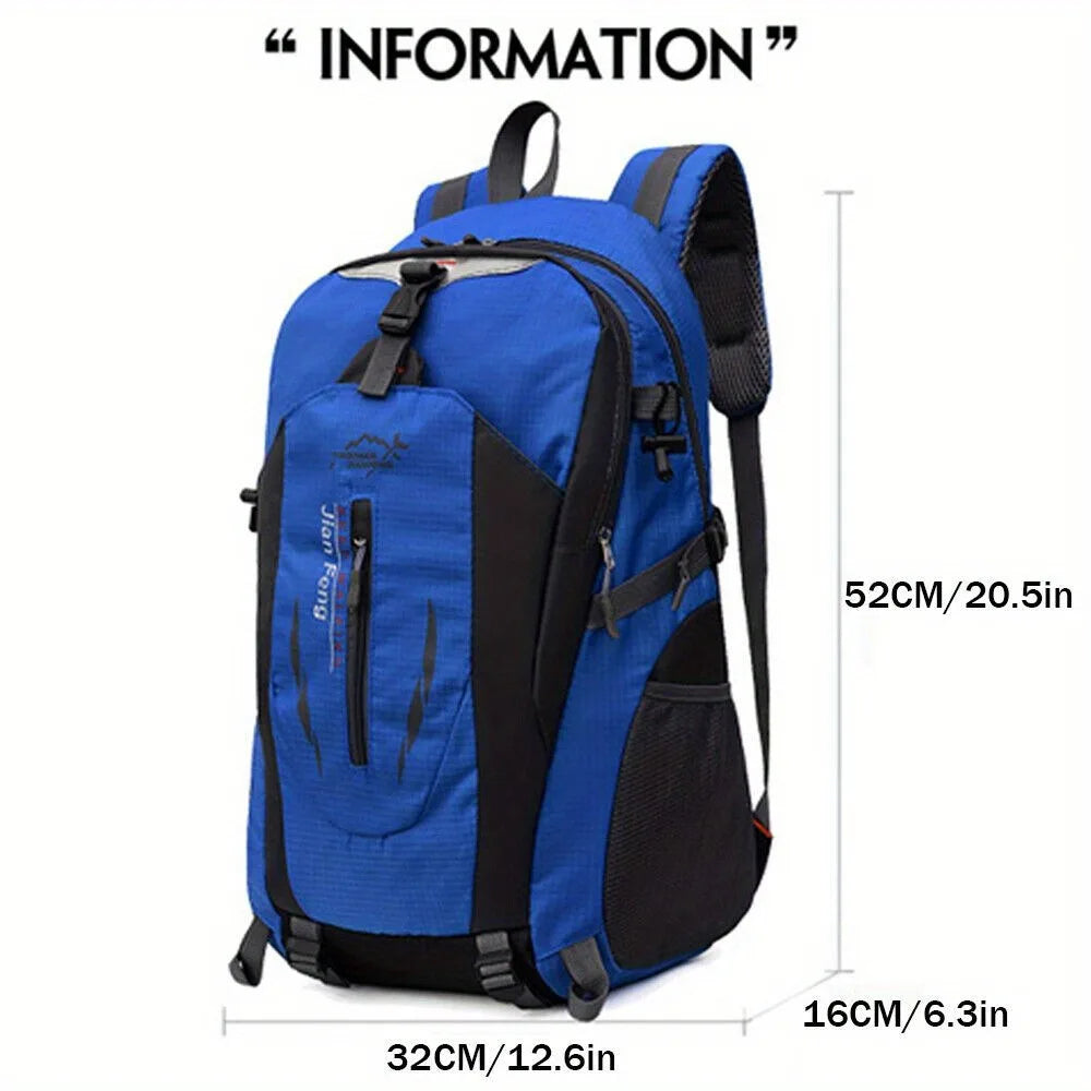 Large-Capacity Waterproof Hiking Backpack