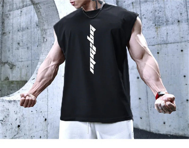 Men's Bodybuilding Sleeveless Workout Tank Top