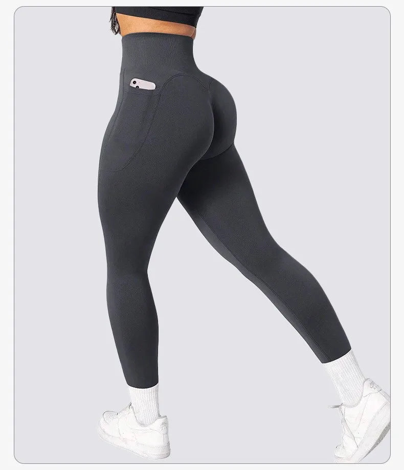 Women's High-Waist Scrunch Workout Leggings