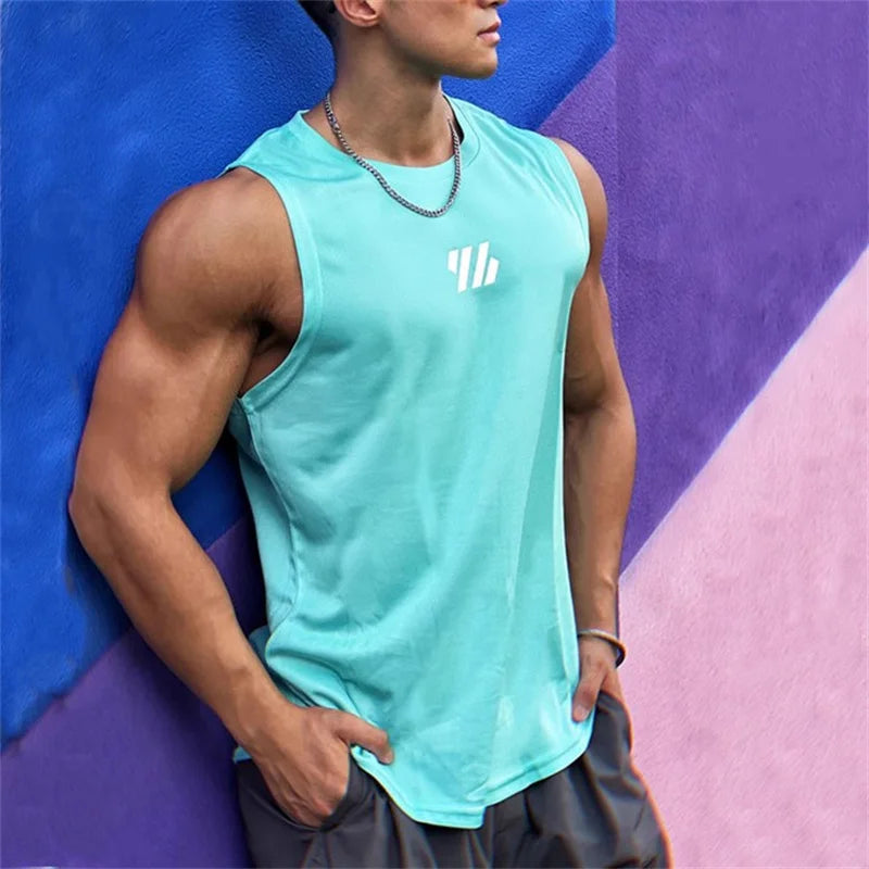 Men's Summer Mesh Gym Tank Top