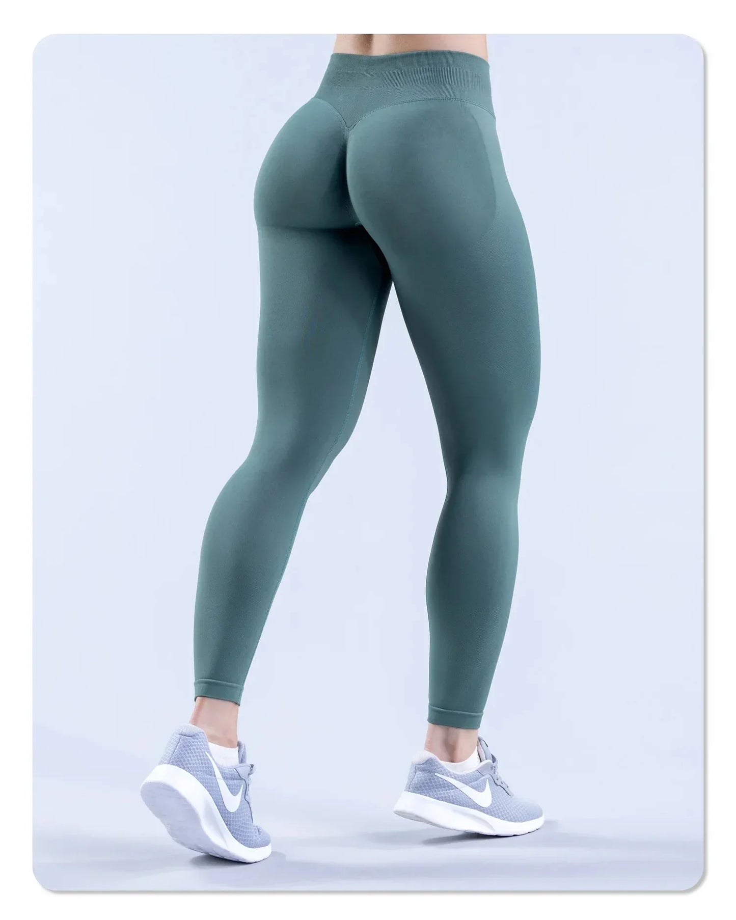 Women's FlexFit Scrunch Leggings – High-Waist & Seamless