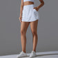 Women's Double-Layer Quick-Dry Gym Shorts