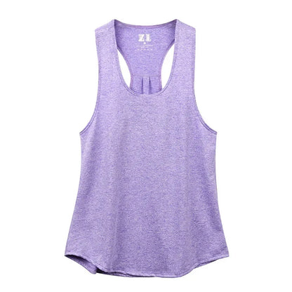 Women's Quick-Dry Racerback Yoga Tank Top