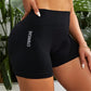 Women's High-Waist Butt-Lift Athletic Shorts