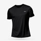 Camiseta de gimnasio de secado rápido para hombre: manga corta, para correr, para culturismo, de gran tamaño