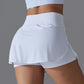 Women's Double-Layer Quick-Dry Gym Shorts