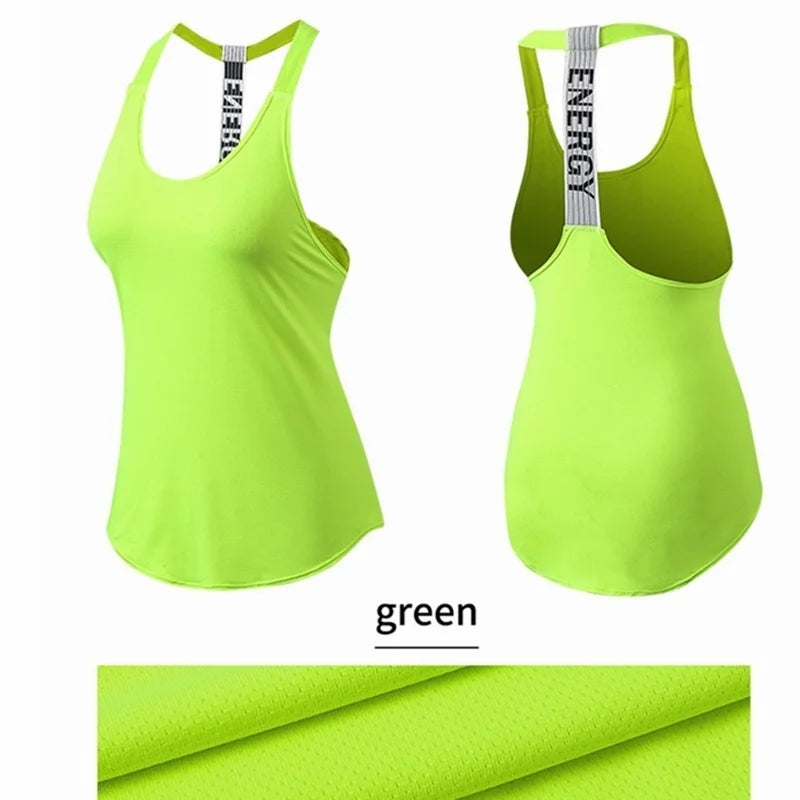 Women's Sleeveless Backless Gym Top – Quick-Dry & Breathable