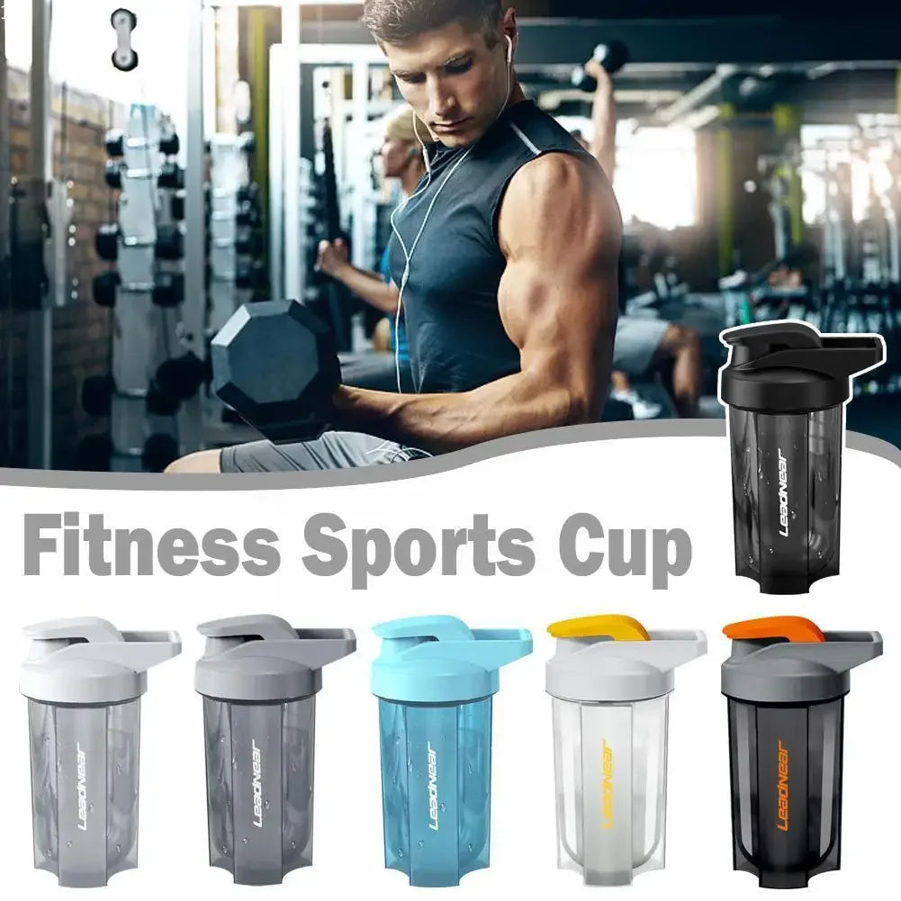 Portable Leakproof Protein Shaker Bottle – 500ML