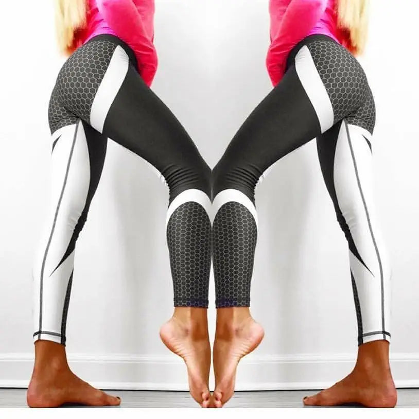 Women's Printed Push-Up Yoga Leggings