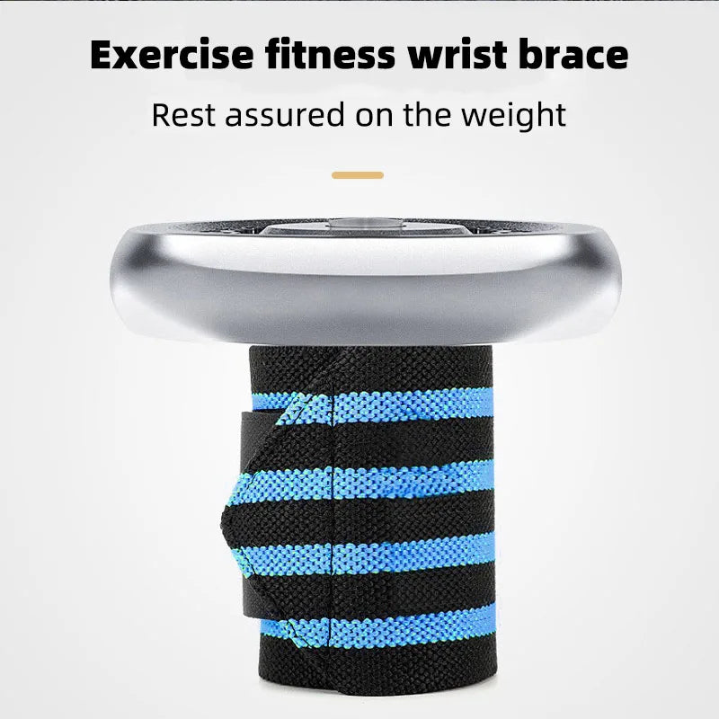 2PCS Gym Wrist Support Straps – Training & Fitness Wraps