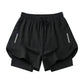 Men's Quick-Dry Double-Layer Swim Shorts