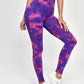 Women's Tie-Dye High-Waist Push-Up Leggings