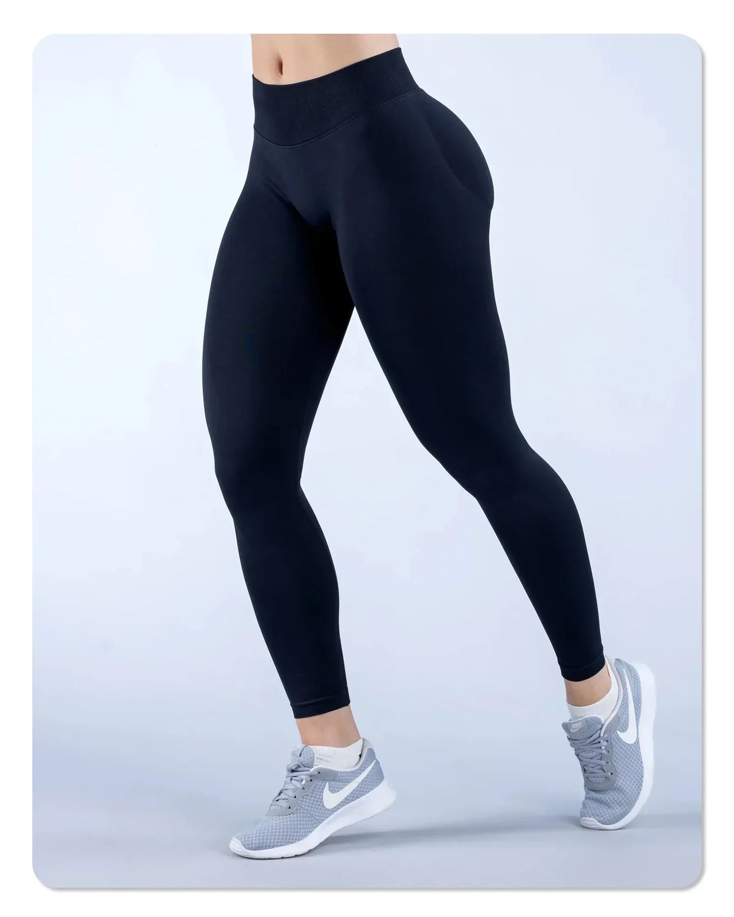 Women's FlexFit Scrunch Leggings – High-Waist & Seamless