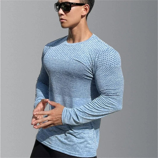 Men's Long Sleeve Quick-Dry Shirt