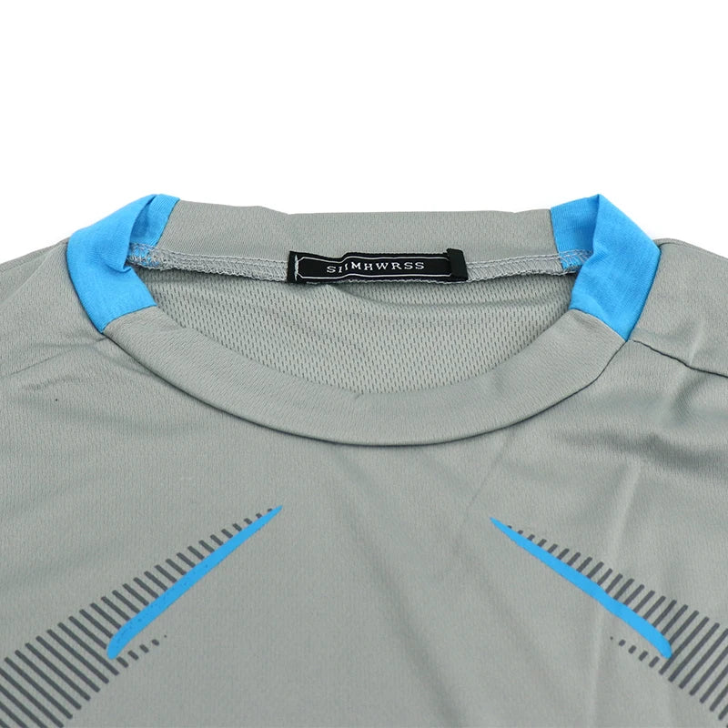 Camiseta de compresión para hombre para gimnasio: manga larga, secado rápido, para correr y hacer ejercicio