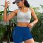 Women's High-Waist Butt-Lift Athletic Shorts