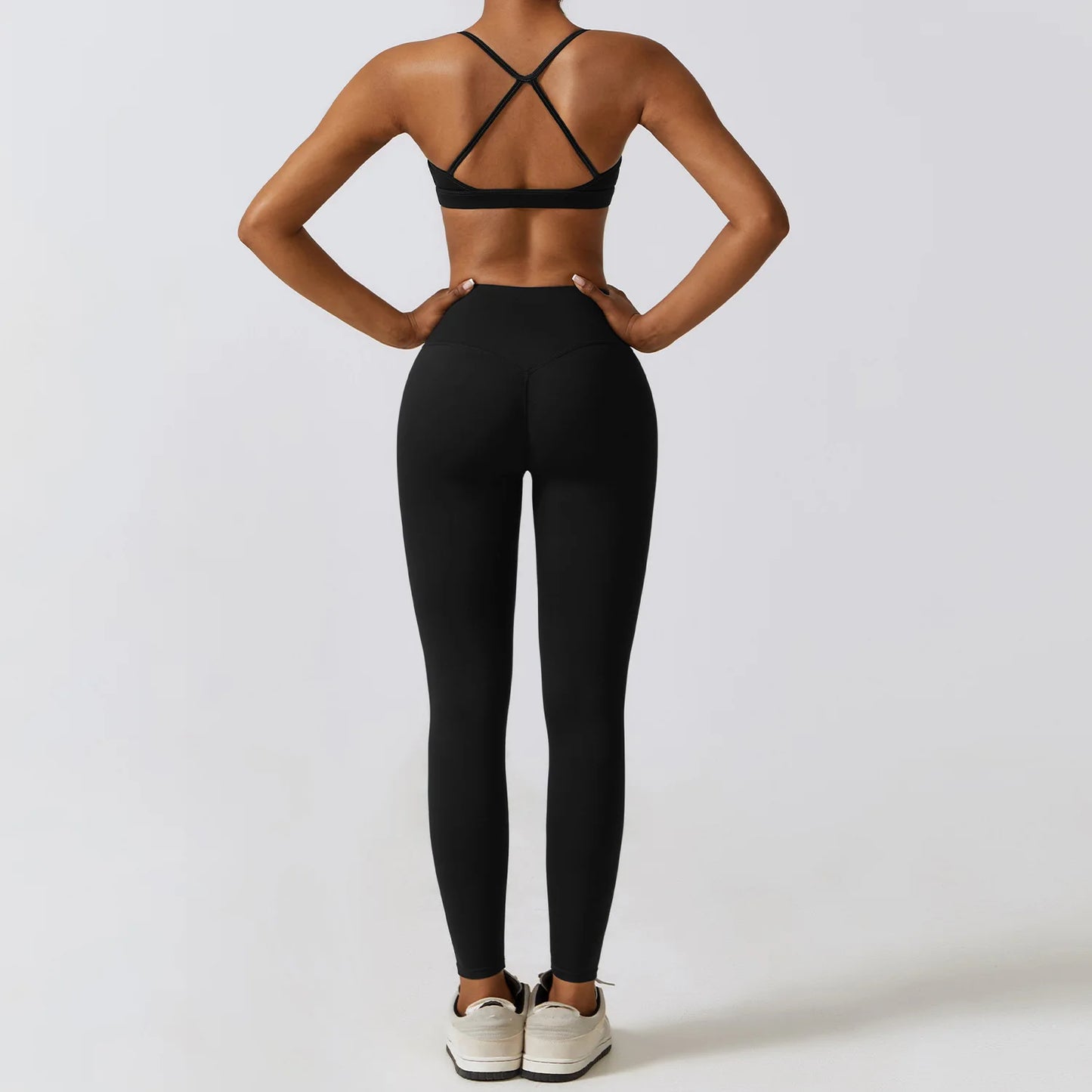 Women's Seamless Yoga Set – 2/3PCS Workout Outfit