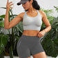 Women's High-Waist Butt-Lift Athletic Shorts