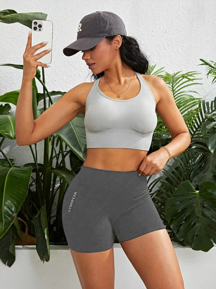 Women's High-Waist Butt-Lift Athletic Shorts