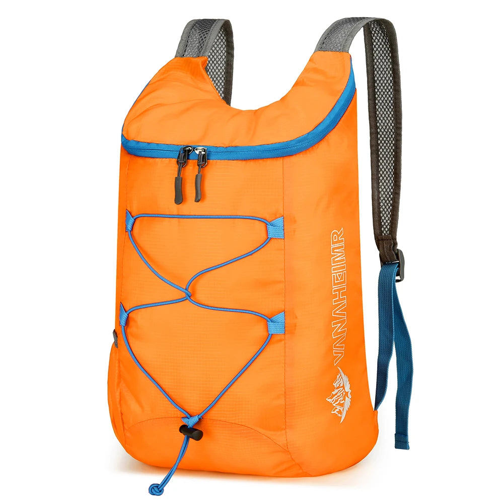 Mochila deportiva de viaje para montañismo, plegable, ultraligera y resistente a salpicaduras, de 10 l