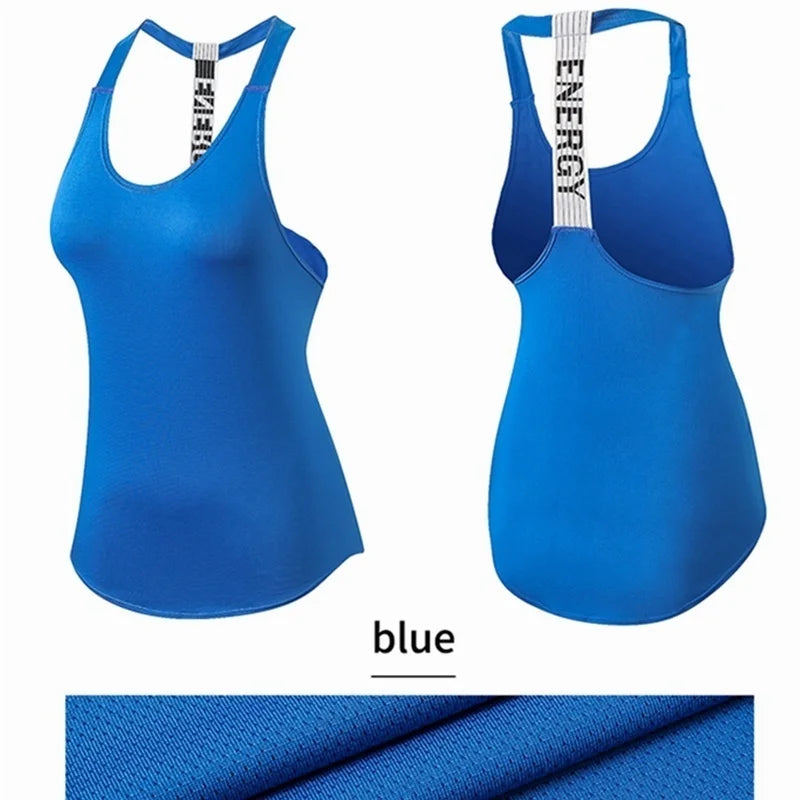 Women's Sleeveless Backless Gym Top – Quick-Dry & Breathable