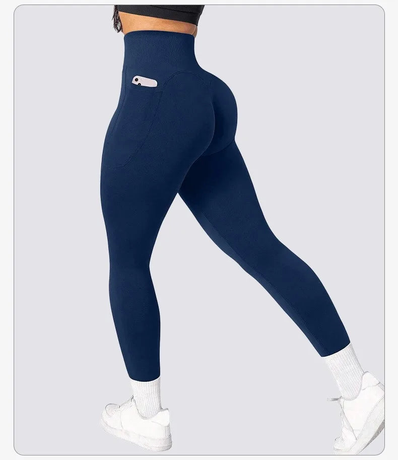 Women's High-Waist Scrunch Workout Leggings