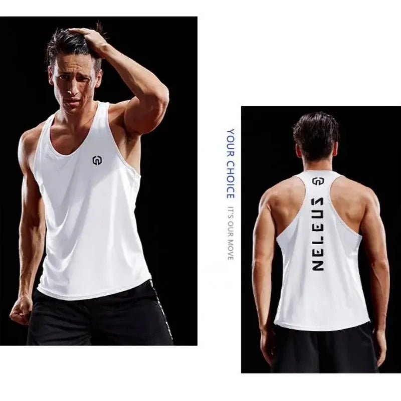 Men's Quick-Dry Basketball & Gym Tank Top