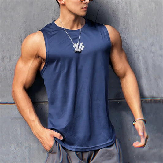 Men's Summer Mesh Gym Tank Top