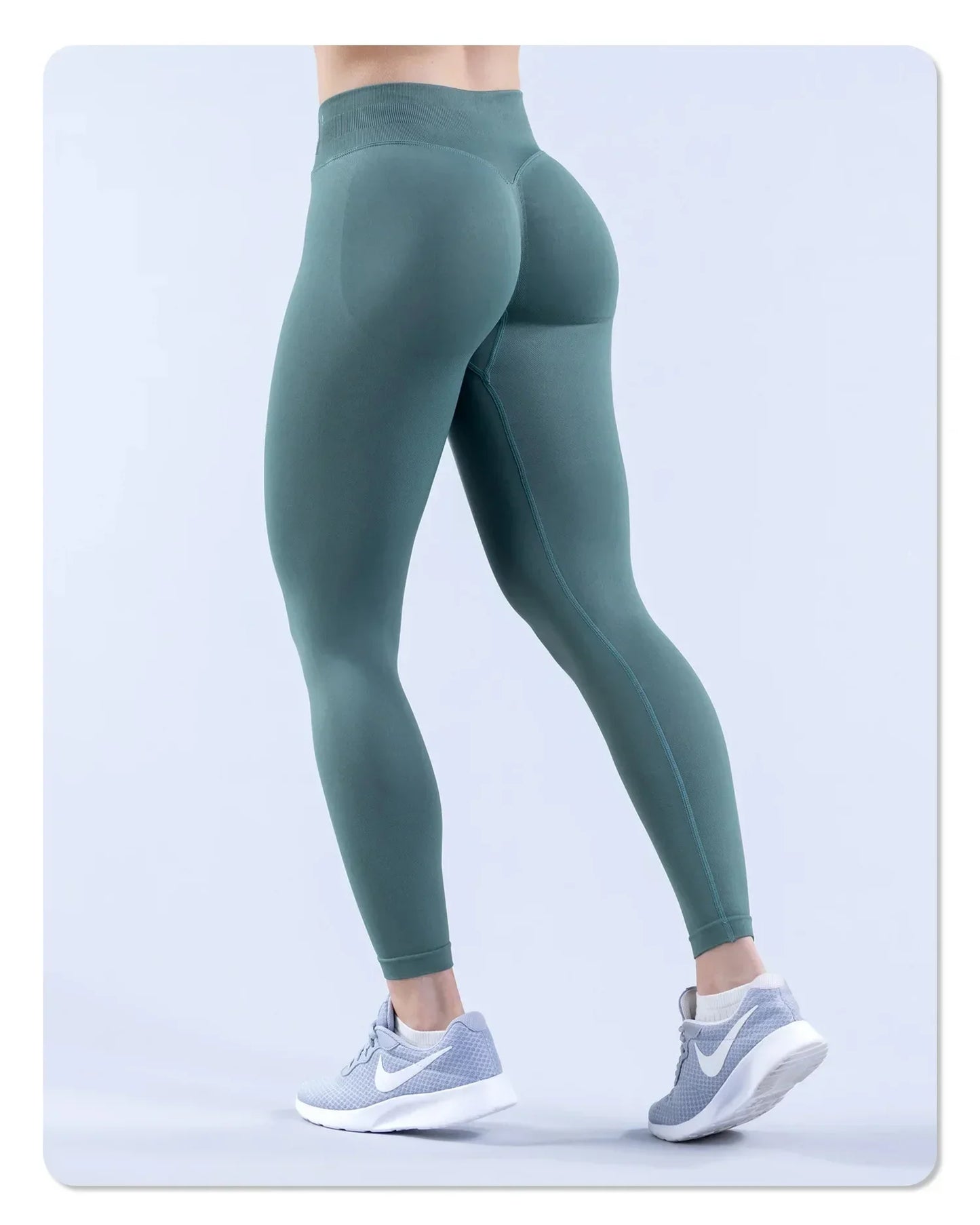 Women's FlexFit Scrunch Leggings – High-Waist & Seamless