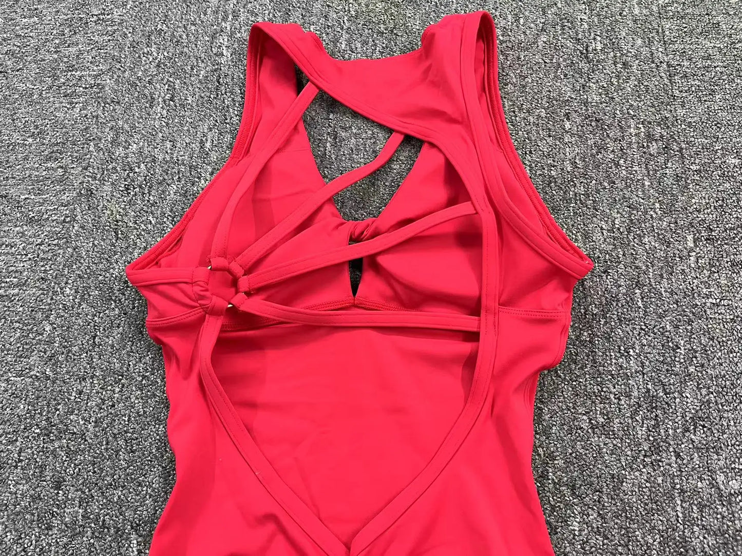 Mono de yoga acolchado para mujer: mono de alta elasticidad, ropa para gimnasio y running