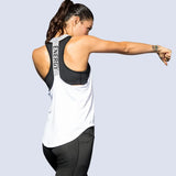 Women's Sleeveless Backless Gym Top – Quick-Dry & Breathable