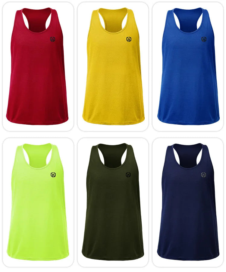 Men's Quick-Dry Basketball & Gym Tank Top