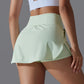 Women's Double-Layer Quick-Dry Gym Shorts