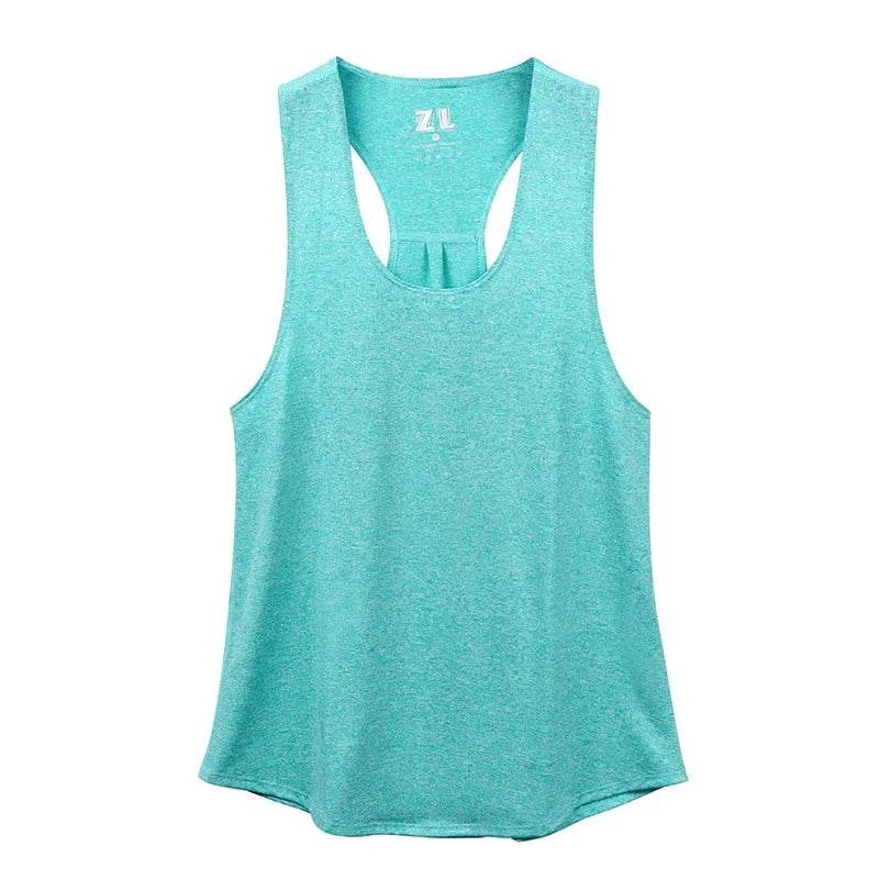 Women's Quick-Dry Racerback Yoga Tank Top