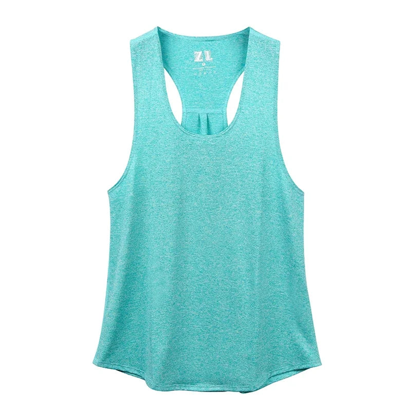 Women's Quick-Dry Racerback Yoga Tank Top