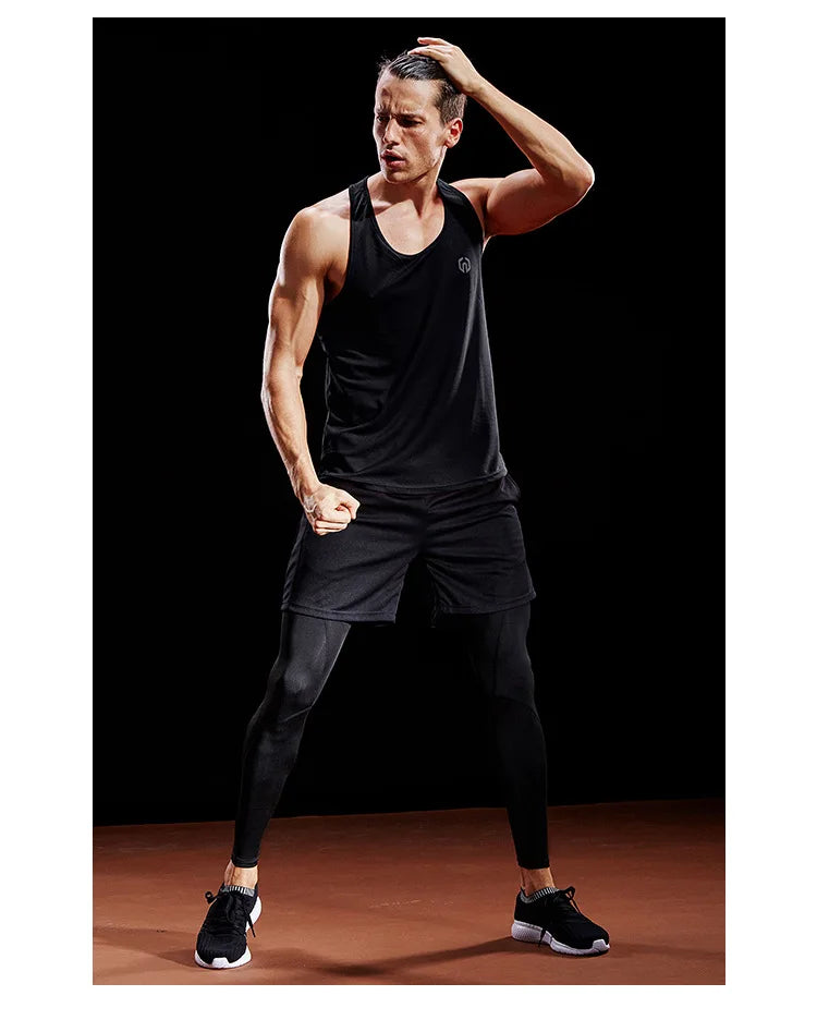 Men's Quick-Dry Basketball & Gym Tank Top