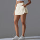 Women's Double-Layer Quick-Dry Gym Shorts