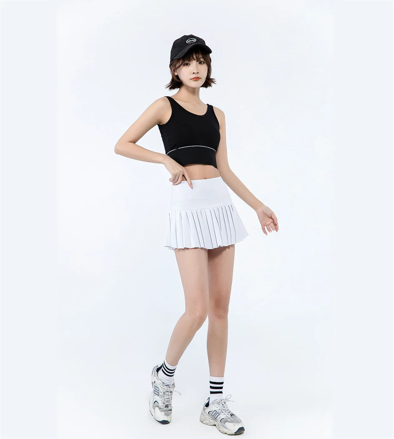 Women's Pleated Tennis Skirt Shorts